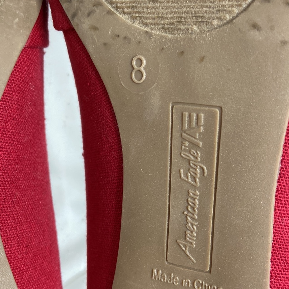 AMERICAN🦅EAGLE RED HEELS - Picture 2 of 9